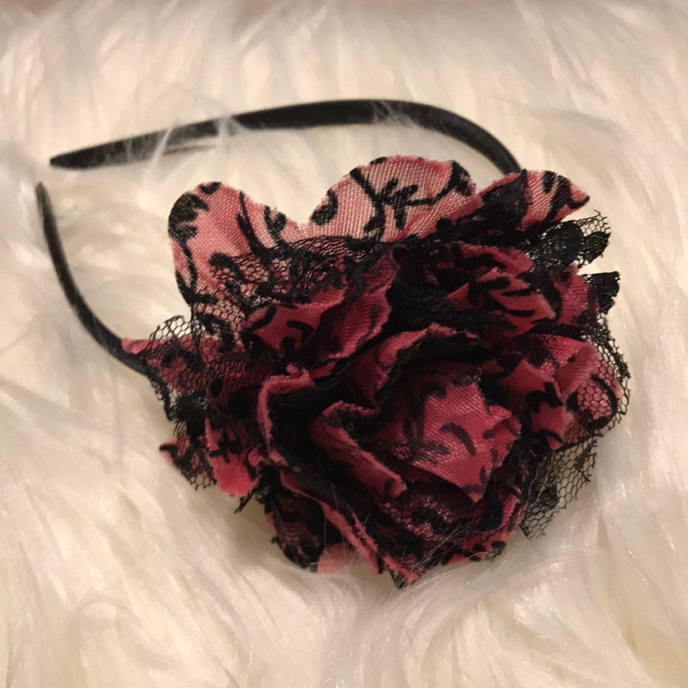 Girls flower headband